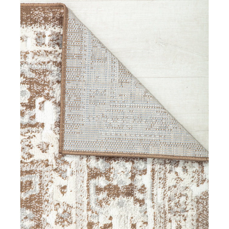 Misty Harbor 5' x 7' Gray Ocean-Themed Transitional Area Rug