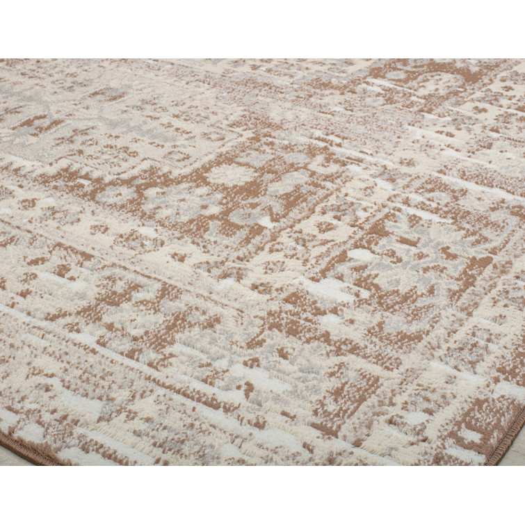 Misty Harbor 5' x 7' Gray Ocean-Themed Transitional Area Rug