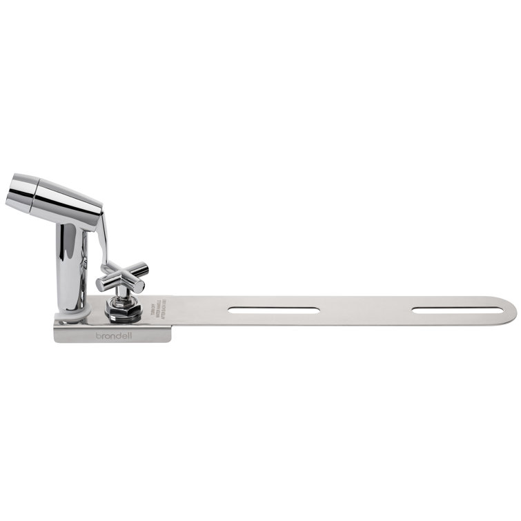 Stainless Steel Hand-Held Bidet Sprayer with Holster and Shut Off
