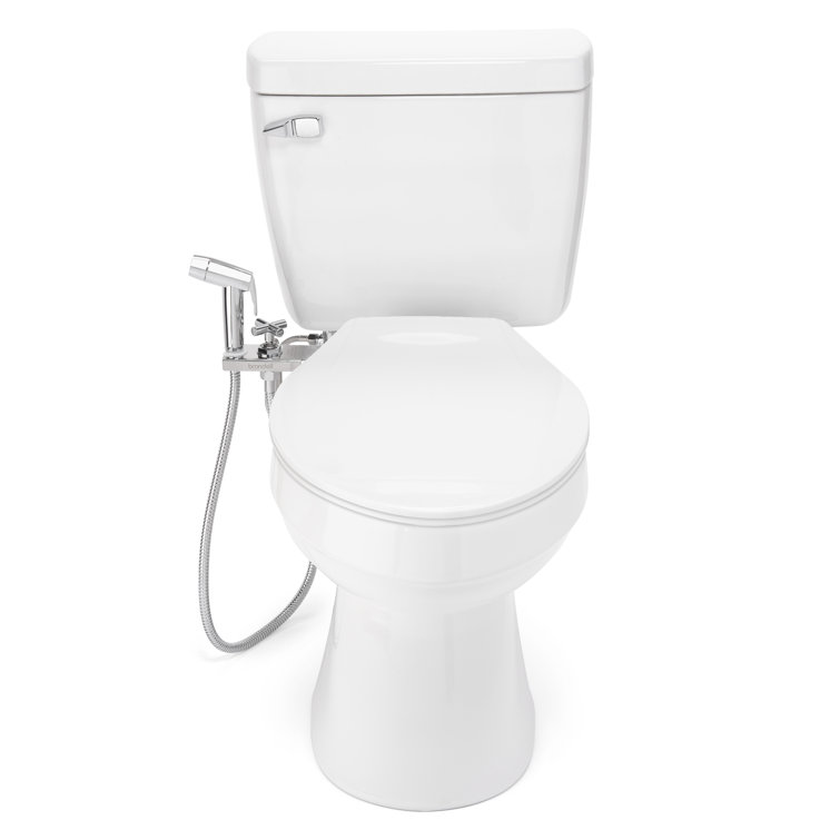 Stainless Steel Hand-Held Bidet Sprayer with Holster and Shut Off