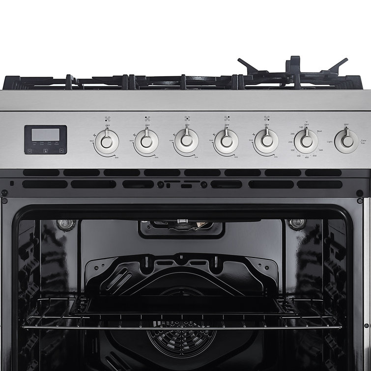Empava 30" Stainless Steel Convection Gas Range with 5 Burners