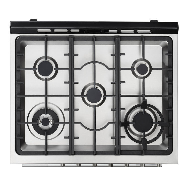 Empava 30" Stainless Steel Convection Gas Range with 5 Burners