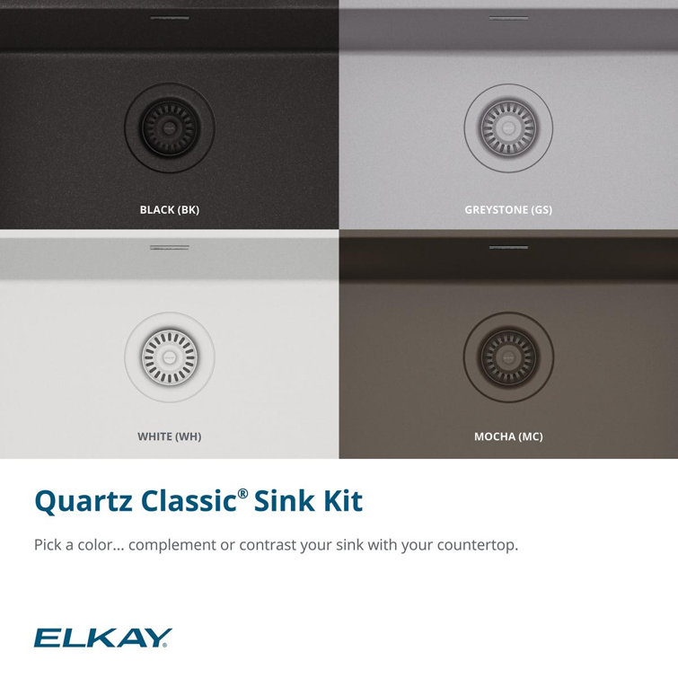 White Quartz Double Bowl Undermount Kitchen Sink with Faucet