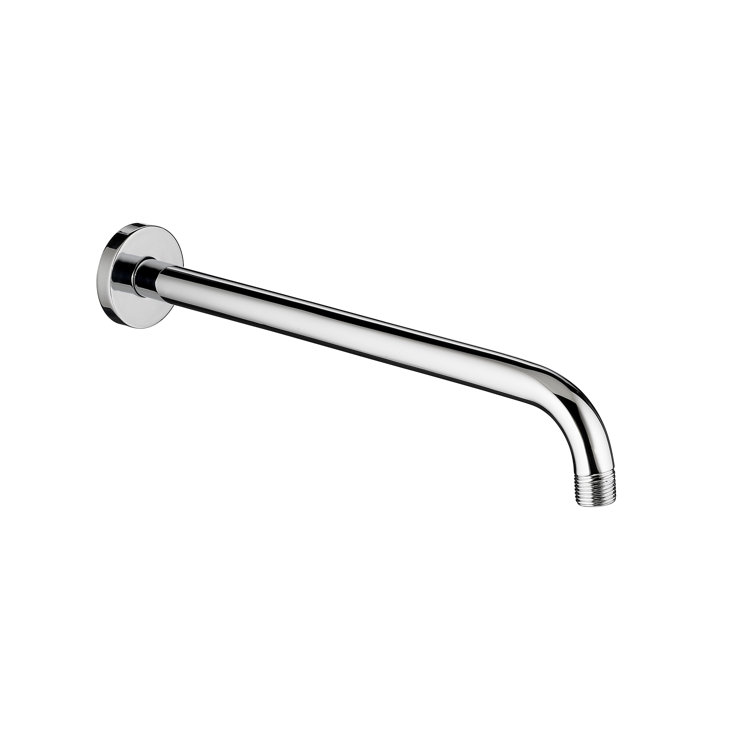 12-Inch Polished Chrome Right Angle Shower Arm