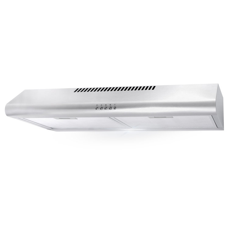 Cosmo 30'' Stainless Steel Convertible Under Cabinet Range Hood