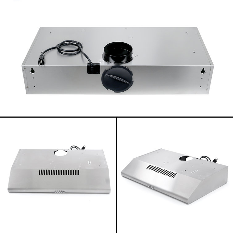 Cosmo 30'' Stainless Steel Convertible Under Cabinet Range Hood