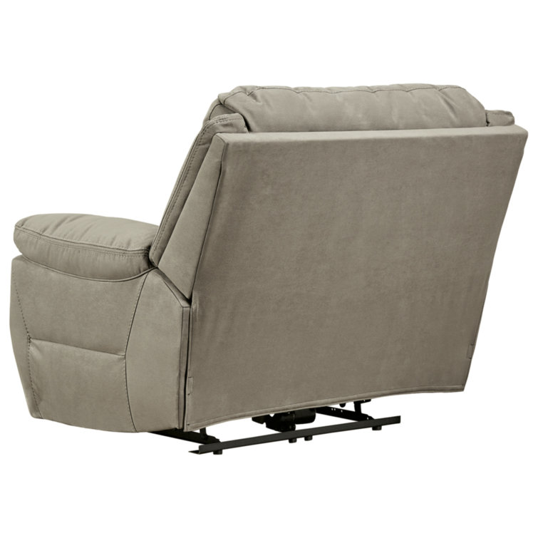 Next-Gen Gaucho 53" Gray Faux Leather Power Recliner