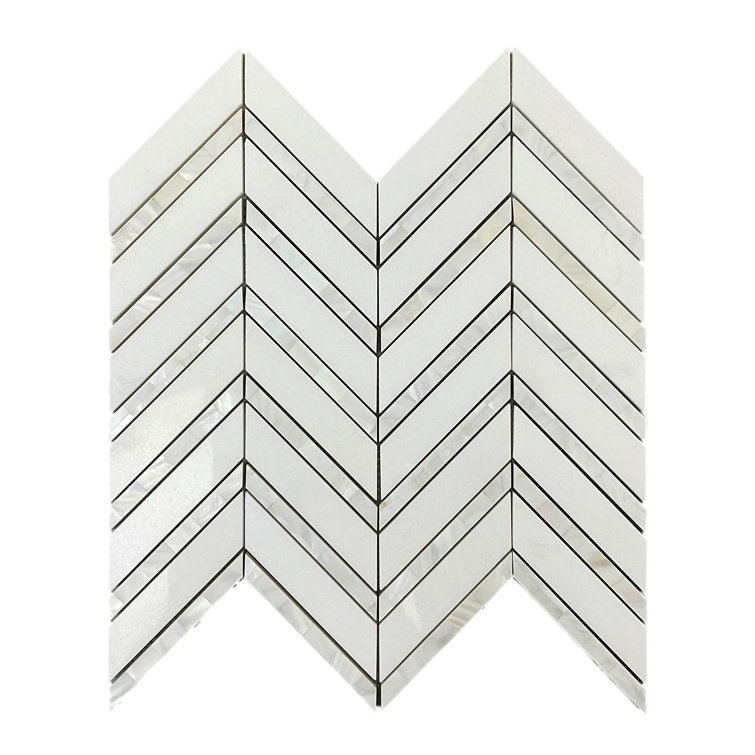 Chervon Natural Stone Mosaic Floor Tile