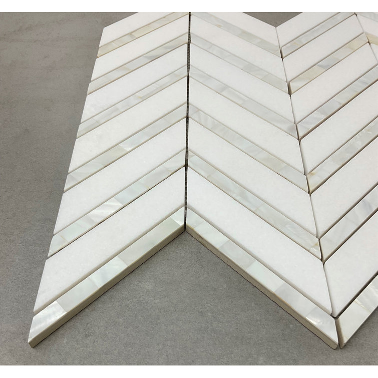 Chervon Natural Stone Mosaic Floor Tile