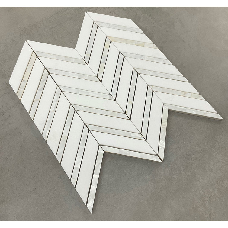 Chervon Natural Stone Mosaic Floor Tile