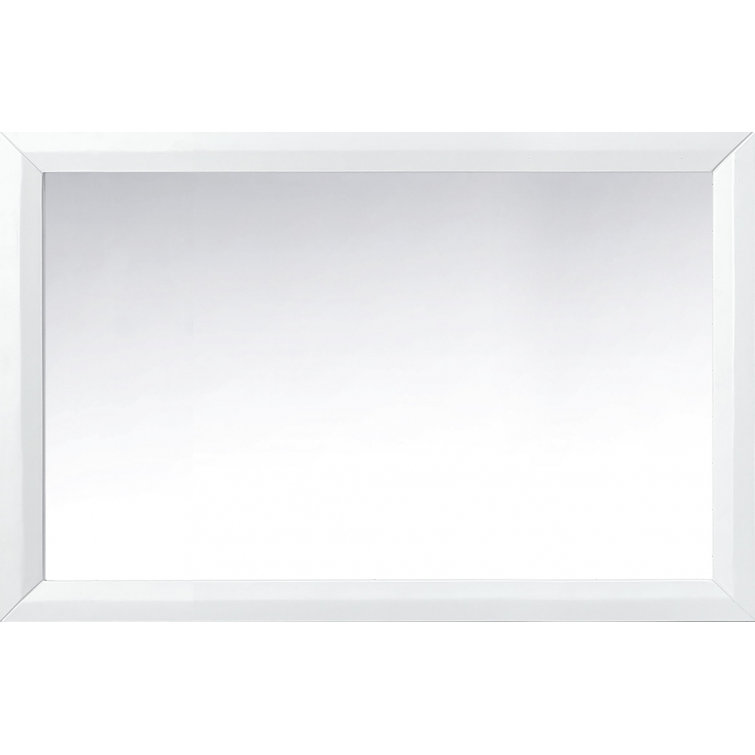 Hannah 48'' White Wood Freestanding Vanity with Black Quartz Top