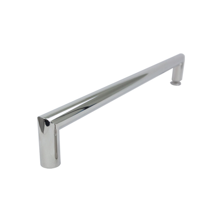 Teegan 59" x 80" Clear Glass Semi-Frameless Sliding Shower Door