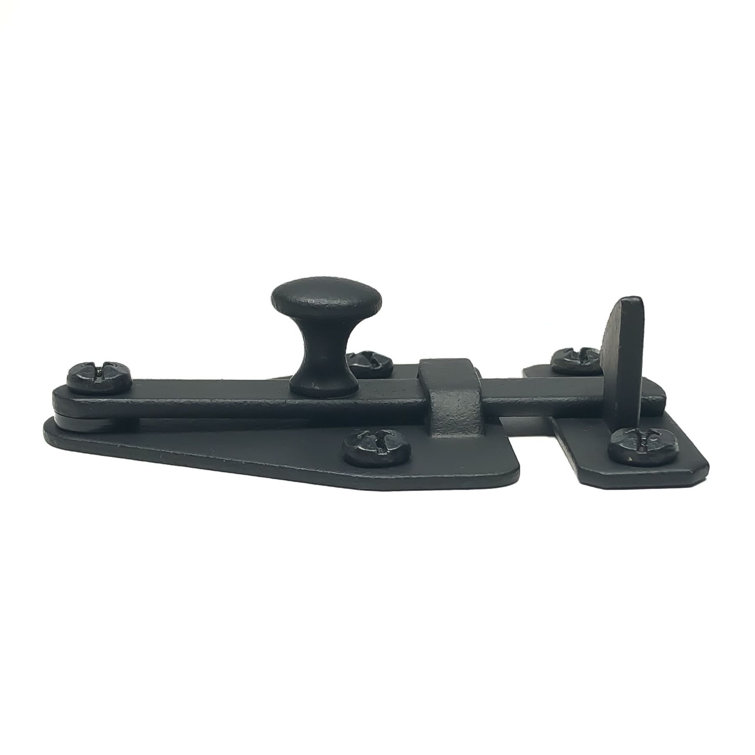 Black Iron Arrowhead Cabinet Latch