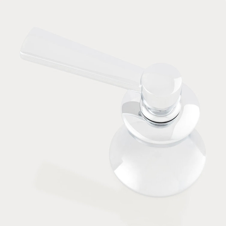 Chrome 4-Hole Roman Tub Faucet with Diverter and Handshower