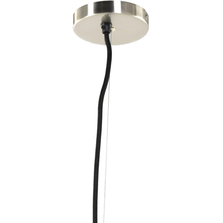 Antique Nickel Single Light Dome Pendant