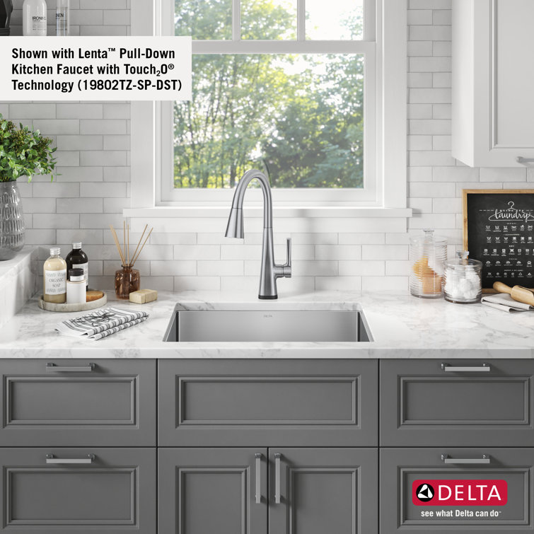 24-inch Stainless Steel Undermount Single Bowl Utility Sink