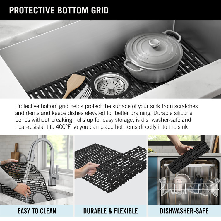 Delta 30" Stainless Steel Single Bowl Undermount Kitchen Sink