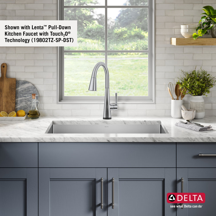 Delta 30" Stainless Steel Single Bowl Undermount Kitchen Sink