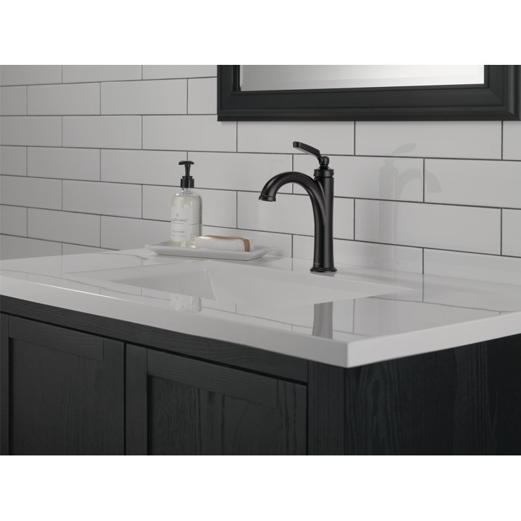 Modern Contemporary 10" Single Hole Stainless Steel Bathroom Faucet