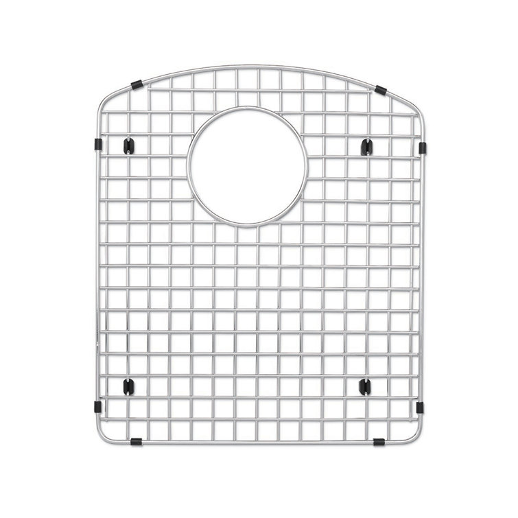 Stainless Steel Kitchen Sink Grid with Protective Bumpers