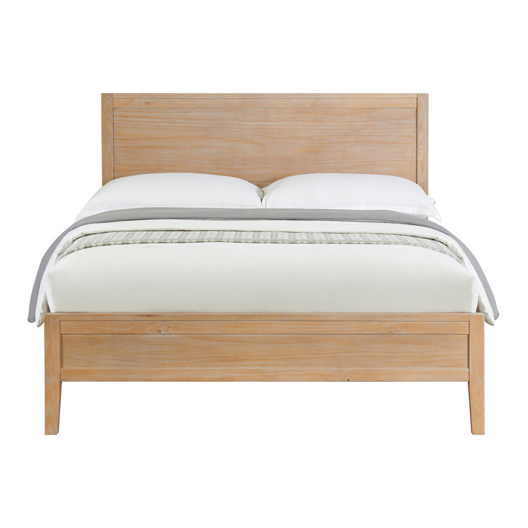 Arden Light Driftwood Pine Wood 5-Piece Bedroom Set