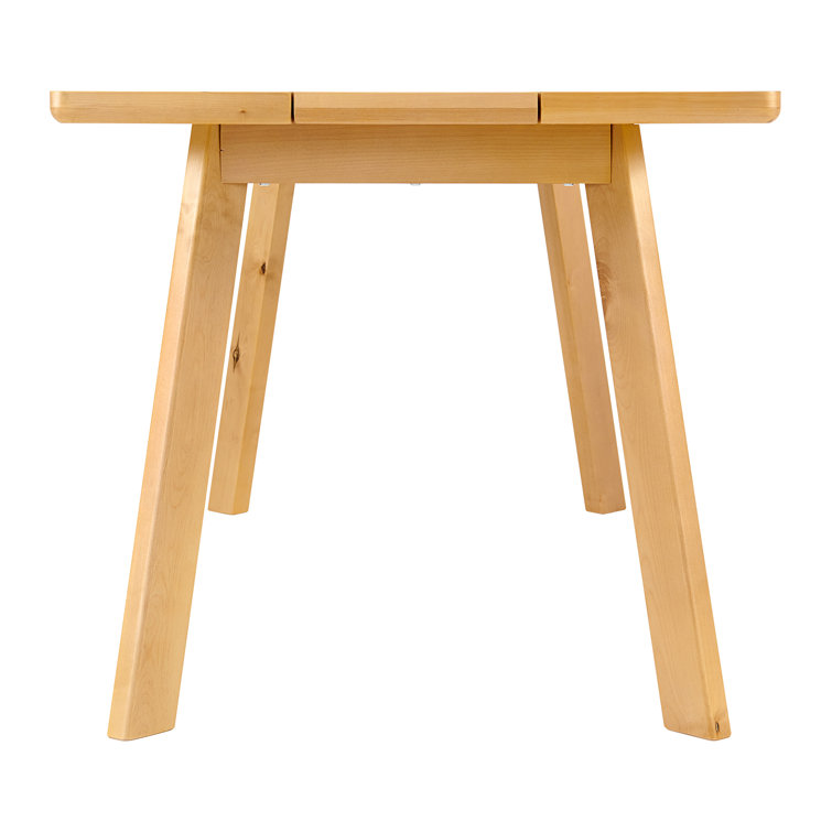 Shelburne 73" Farmhouse Solid Birch & Maple Dining Set with Benches