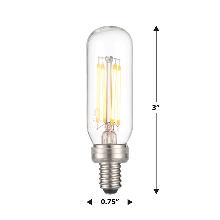 25-Watt Equivalent Clear Glass Dimmable LED Bulb