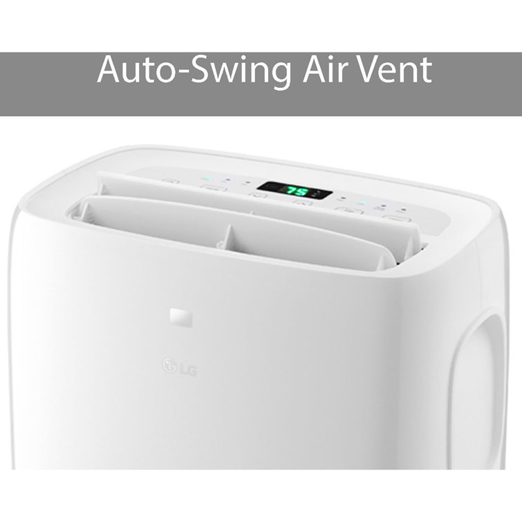LG 6,000 BTU White Portable Air Conditioner with Remote