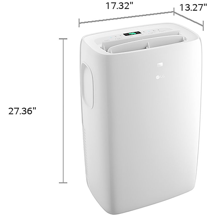LG 6,000 BTU White Portable Air Conditioner with Remote
