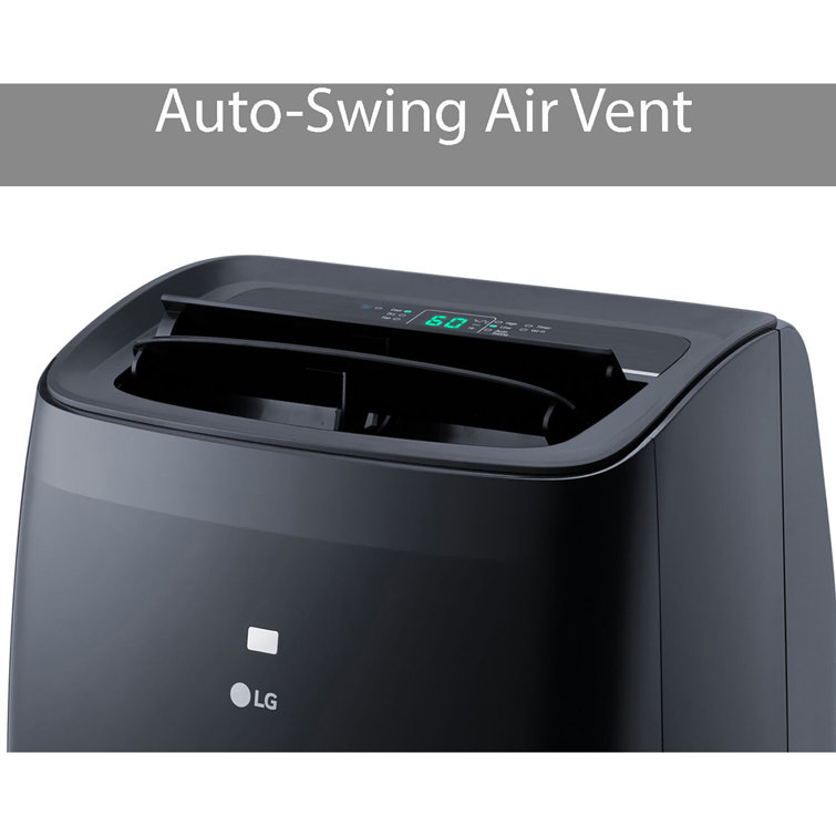LG 10,000 BTU Black Smart Portable Air Conditioner