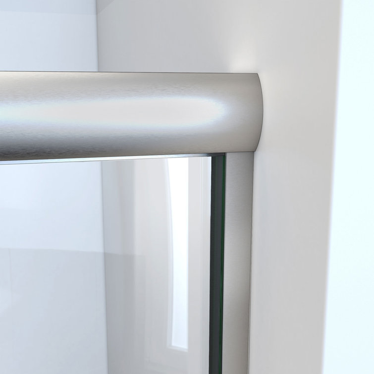 Alliance Pro HV 60" Semi-Frameless Sliding Shower Door with Clear Glass