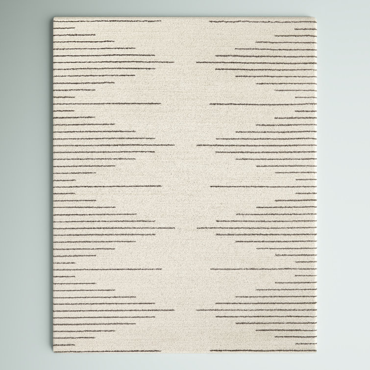 Chatham Handmade Reversible Gray Stripe 5' x 7' Synthetic Rug