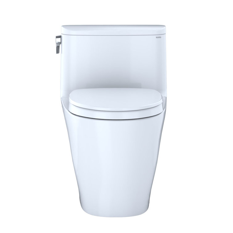 Nexus White Vitreous China Elongated One-Piece Toilet