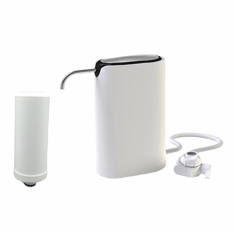 White 3-Stage Countertop Water Filtration System