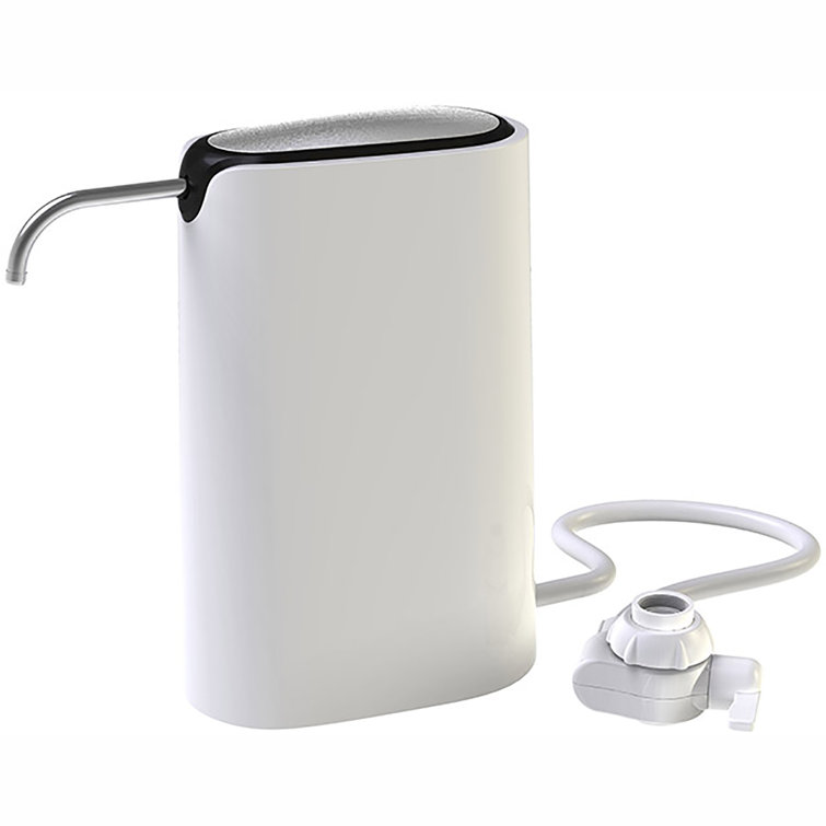 White 3-Stage Countertop Water Filtration System