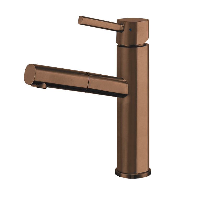 Modern Stainless Steel Pull-Out Spray Kitchen Faucet
