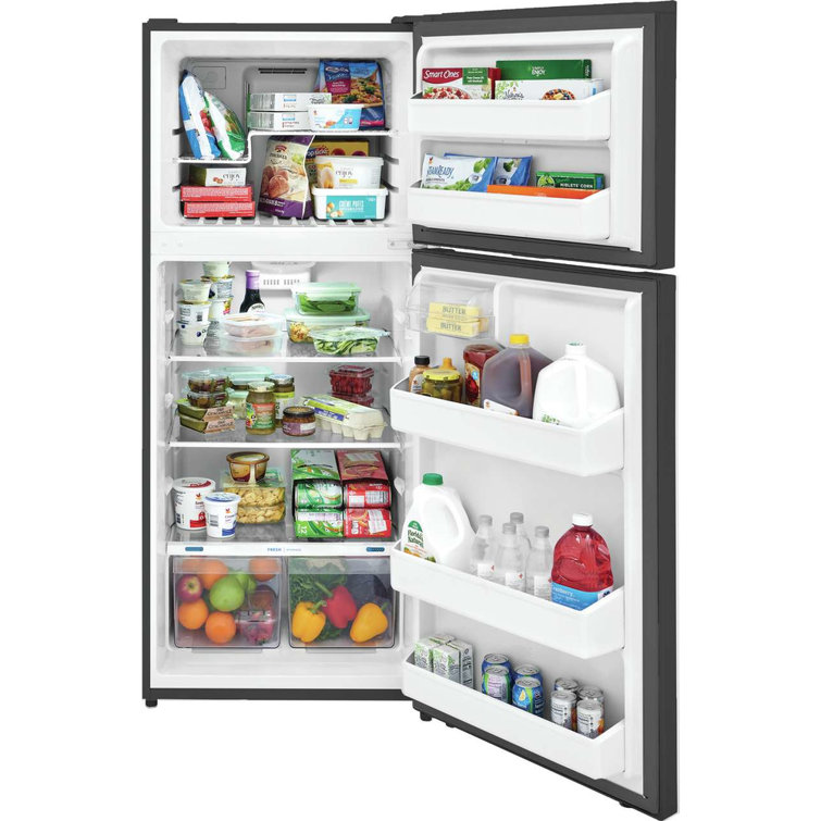 Frigidaire 17.6 Cu. Ft. Stainless Steel Top Freezer Refrigerator