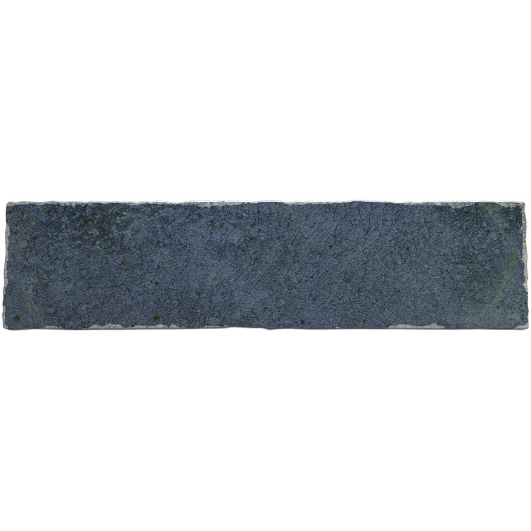 Vandalay Polished Blue 3x12 Subway Tile for Wall and Bath