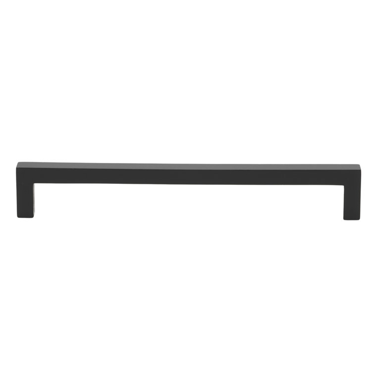 Matte Black Steel Modern Cabinet Drawer Bar Pull