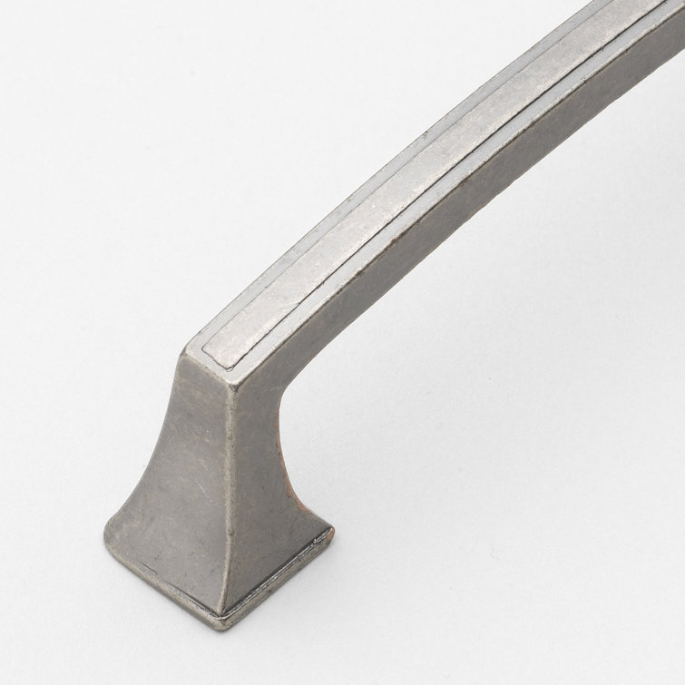 6-Inch Weathered Nickel Traditional Cabinet Bar Pull