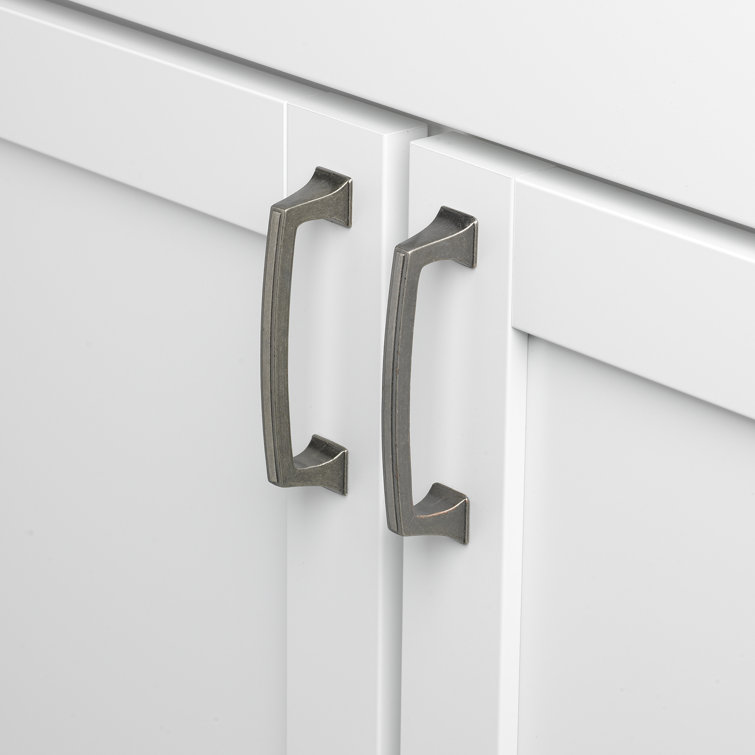 6-Inch Weathered Nickel Traditional Cabinet Bar Pull
