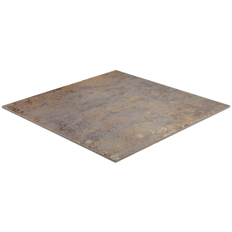 Mantis 24" Matte Brown Porcelain Stone Look Tile