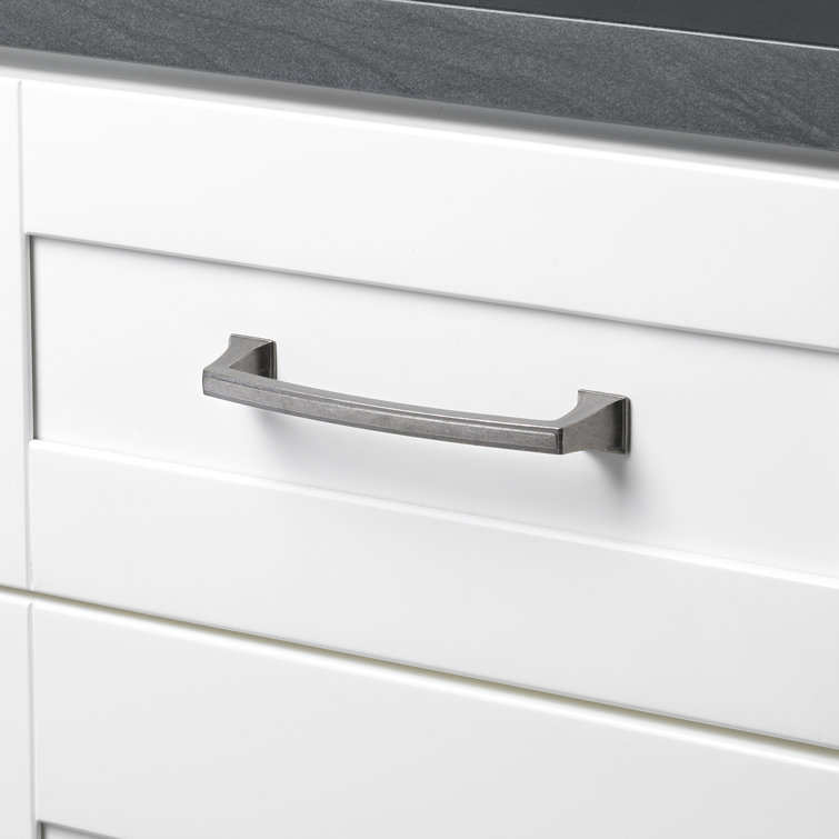 6-Inch Weathered Nickel Traditional Cabinet Bar Pull