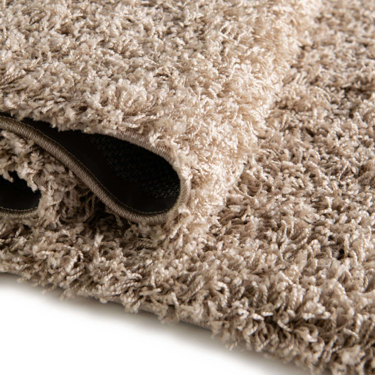 Handmade Braided Wool Solid Gray Reversible Area Rug, 2' x 3'
