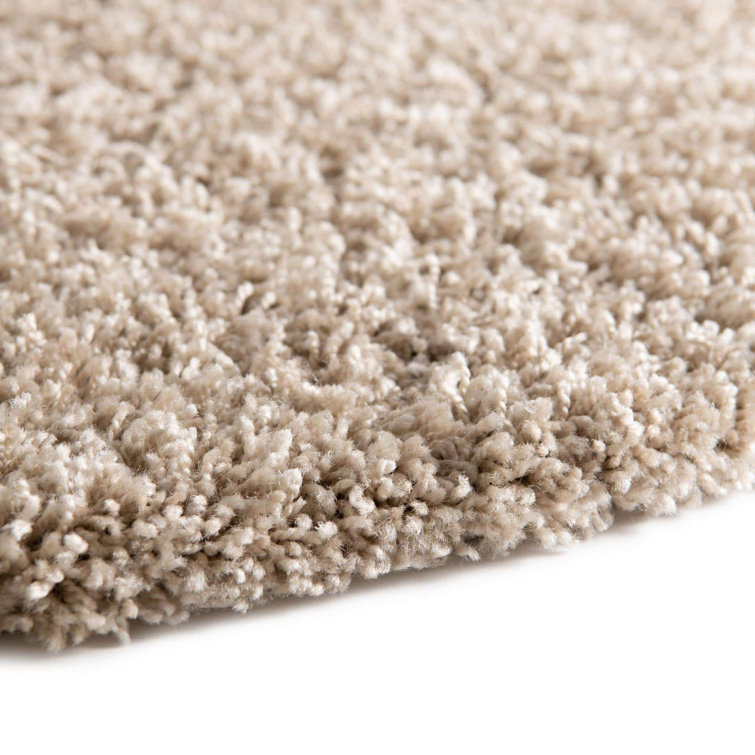 Handmade Braided Wool Solid Gray Reversible Area Rug, 2' x 3'