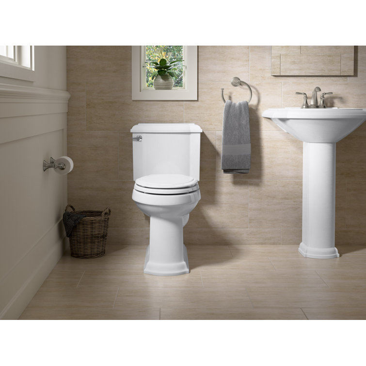 Devonshire Elegance Brushed Nickel 8" Widespread Bathroom Faucet