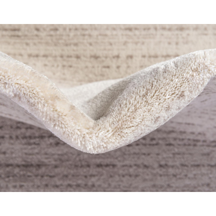Manhattan Serenity Beige Rectangular Easy-Care Area Rug