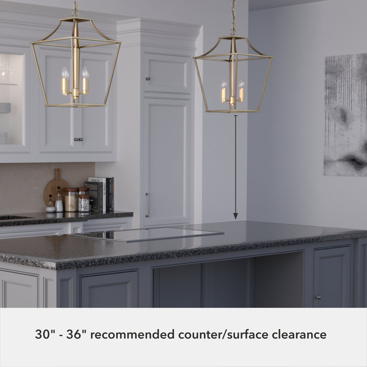 Alturas Gold Empire Shape Aluminum Pendant Lamp