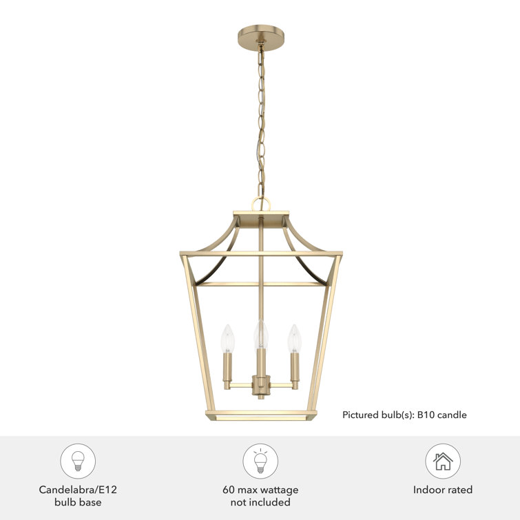 Alturas Gold Empire Shape Aluminum Pendant Lamp