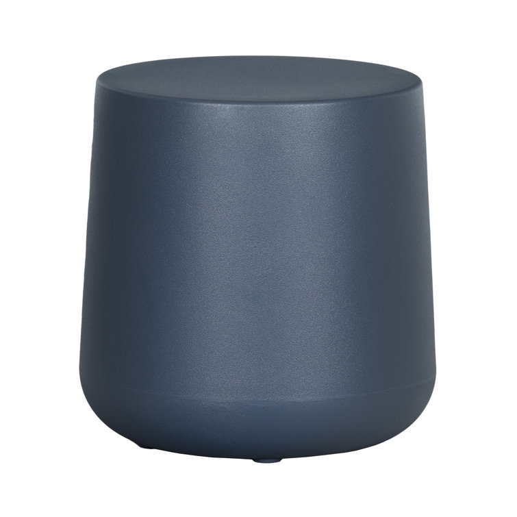Dalya 16'' Blue Polyethylene Outdoor Side Table